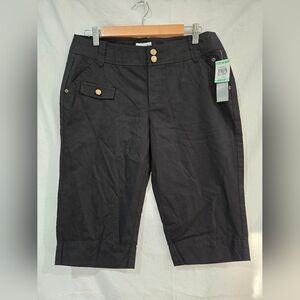 NWT Charter Club Cotton Women's Bermuda Shorts 8 Petite